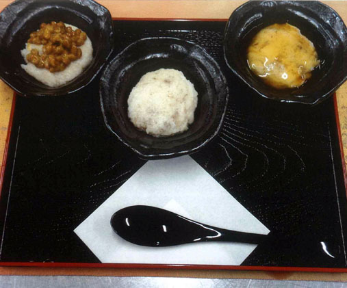 自然薯もち三兄弟